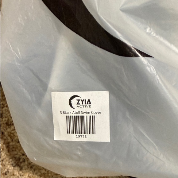 ZYIA Women’s Black Atoll Swim Cover #1977 - Picture 4 of 6